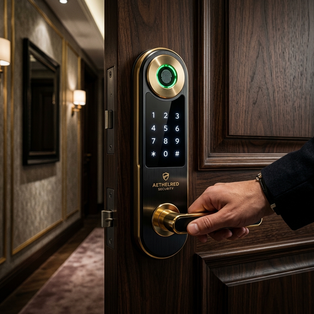 Fechadura Biométrica Digital Premium